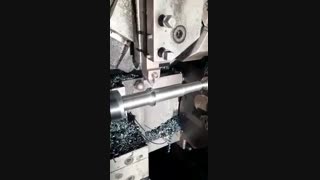 دستگاه تراش CNC جهت تولید میلگرد ساده آیین صنعت