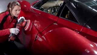 کیت کامل دستگاه پولیش اوربیتال شارژی فلکس