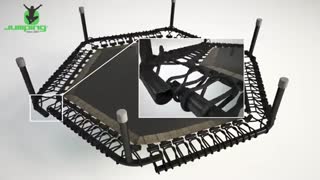 ترامپولین خانگی تاشو