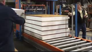 جزئیات مراحل تولید ساندویچ پانل طرح چوب