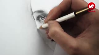 آموزش طراحی چهره و سیاه قلم