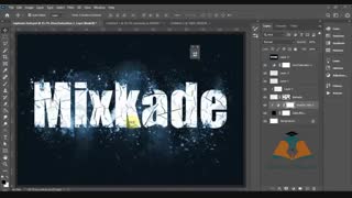 آموزش فتوشاپ- ساخت متن انفجاری