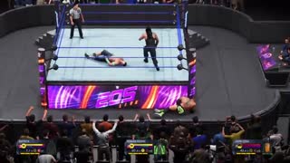 گیم پلی بازی 2k20 کشتی کج : BATISTA VS ROMAN REIGNS VS JOHN CENA