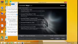 آموزش نصب نرم افزار مایا 2013 - آقای پرورش