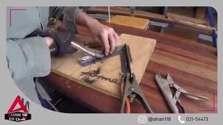 نحوه ساخت میلگرد زیگزاگ در کارگاه خانگی