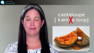 آموزش لهجه امریکایی برای تلفظ اسامی میوه ها