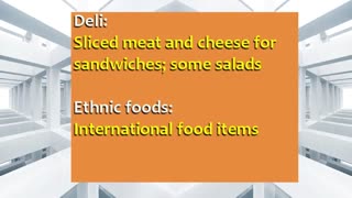 خرید در سوپرمارکت به انگلیسی