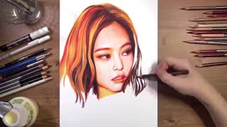 آموزش نقاشی جنی [♡]