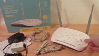 مودم روتر VDSL/ADSL بیسیم 300Mbps تی پی-لینک مدل TD-W9970