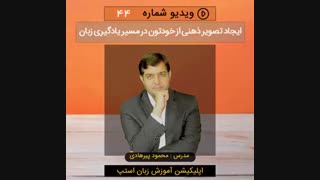 ایجاد تصویر ذهنی در یادگیری زبان