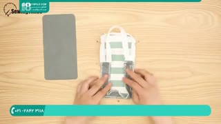 آموزش دوخت کوله پشتی کوچیک و سبک مدل دخترانه