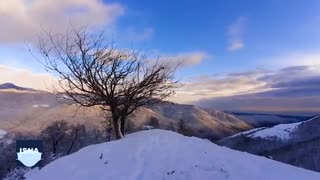 زمستان در شمالی‌ترین بخش موزه طبیعی ایران
