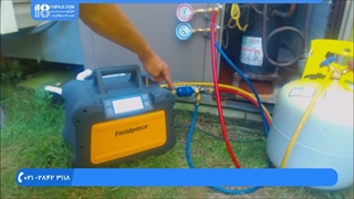 ریکاوری مبرد کولر گازی با دستگاه