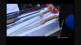 اسلحه عجیب یک زور گیر معروف در تهران