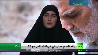 ابنة قاسم سلیمانی فی لقاء خاص مع RT