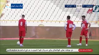 خلاصه بازی پرسپولیس و ذوب آهن