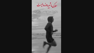 استاد غفاری ، سلوک ما شبیه دونده ایست.