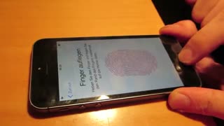 باز کردن قفل هوشمند آیفون 5S با اثر انگشت جعلی