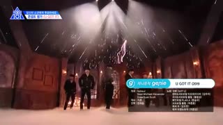 برنامه کره ای Produce X 101 قسمت دهم با زیرنویس فارسی