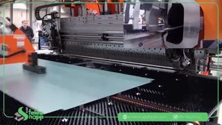 خمکاری ورق فولادی با استفاده از ماشین خمکاری