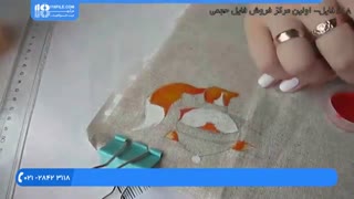 آموزش کشیدن طرح روباه فانتزی بر روی پارچه