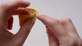 آموزش قلا بافی ماهی