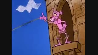 پلنگ صورتی در : صورتی شجاع