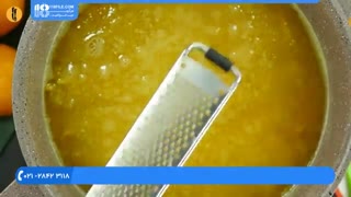 طرز پخت مربا پوست پرتقال بدون شکرک و تلخی