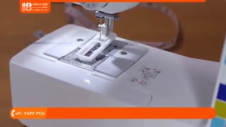 آموزش تمرین جا دکمه زدن بر روی پارچه