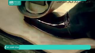 آموزش دوخت کفش چرمی شیک و براق برای آقا دامادها