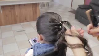 آموزش مدل مو بچه گانه دختر مجلسی خیلی آسان- مومیس مرجع و مشاور مو