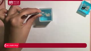 آموزش ساخت  دکوری رزینی کوچک