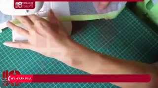 آموزش دوخت دامن تورتوری چین داربرای عروسک روسی