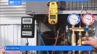 آموزش تعمیرات کولر گازی ( شارژ تهویه مطبوع با مبرد کم )