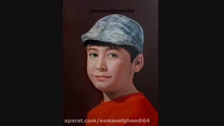 آموزش رنگ روغن چهره