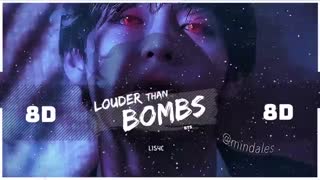 ⚠️ [8D] BTS - LOUDER THAN BOMBS | BASS BOOSTED STADIUM EFFECT | [USE HEADPHONES ONLY 