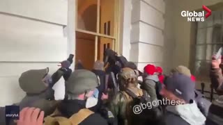 حمله وحوش هوادار ترامپ به مجلس آمریکا