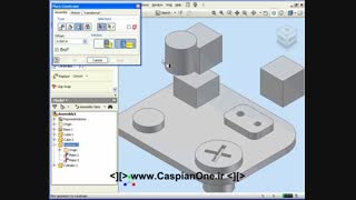 Autodesk Inventor Tutorial 2011 - 149 Constraint