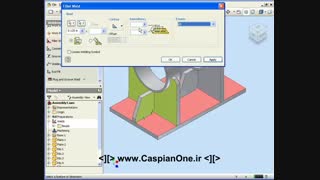 Autodesk Inventor Tutorial 2011 - 159 Fillet Weld