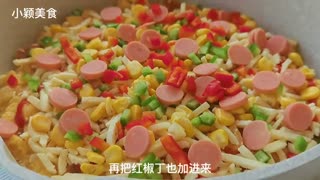 طرز تهیه پیتزا به روش چینی_ بدون نیاز به خمیر و فر!