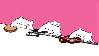 bongo cat boy with love