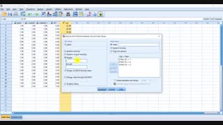 دسته بندی اعداد در اس پی اس اس