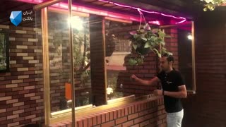 شیشه بالکنی ریلی تاشو ، نمونه کار ایران بالکن و نحوه کار با شیشه متحرک