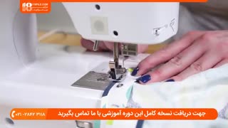 آموزش مراحل دوخت روتختی دو نفره