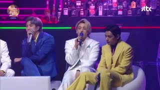 اجرای  dynamite در golden disk awards