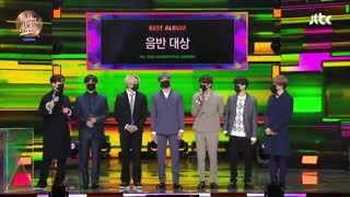 بی تی اس در مراسم گلدن دیسک _ Golden Disc Awards 2021 _ BTS