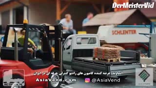 همایش جالب ماشین های راهسازی و لیفت تراک کنترلی