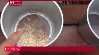 روش استفاده از سبوس گندم و برنج در تغزیه میل ورم