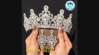 تاج عروس براق