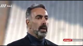 صحبت های محمود فکری سرمربی استقلال بعد از دربی